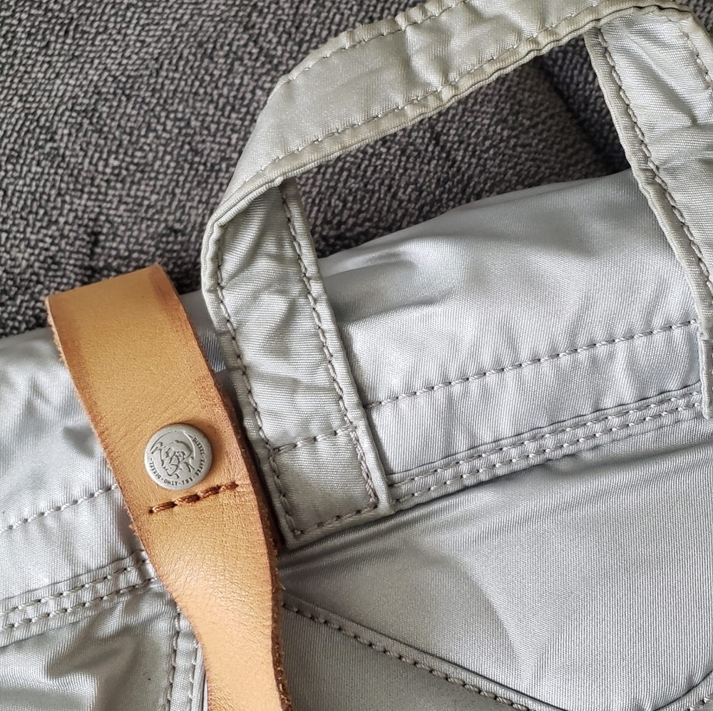Backpack Metallic gray DIESEL - Picture 4 of 7